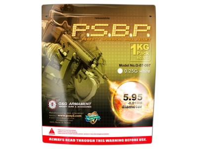 Bbs muniçao 0,25 PVC G&G