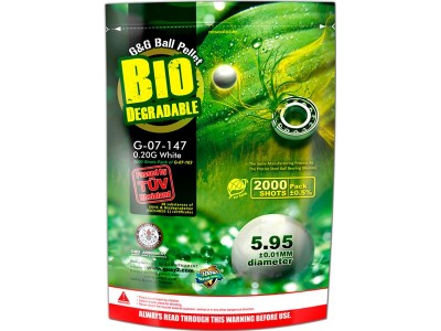 Bbs muniçao 0,20 Bio G&G