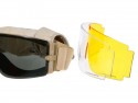 Gafas Pantalla 3 Lentes Delta Tactics