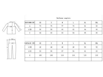 Uniforme completo Arido