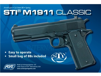 Sti M1911 Classic ASG