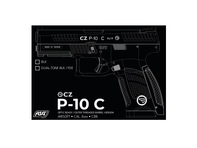 CZ P-10C OR-OT ASG
