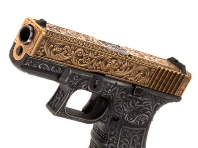 Glock 19 Etched Metal WE