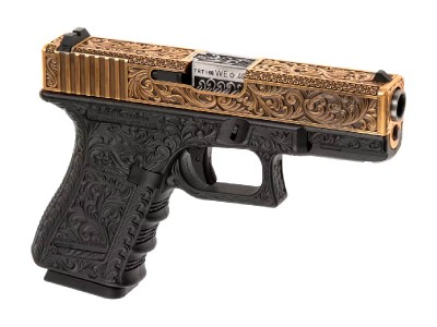 Glock 19 Etched Metal WE