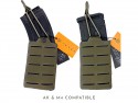 Portacargador Simple AK y M4 Conquer
