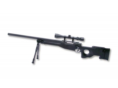 Sniper L96 Well 4402D + Bípode y Mira - Rifle Francotirador airsoft