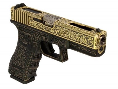Glock 18 Etched Metal WE