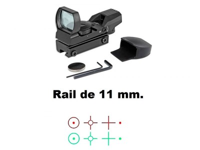 Mira Red Dot Eletrónica Samurai Zasdar